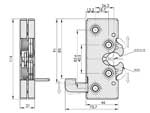 Рычажная защелка DK635