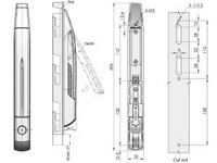 Секционный замок MS867