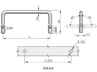 Ручка для шкафа LS509